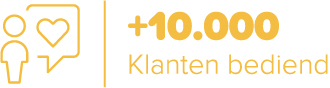 10.000+ Klanten bediend